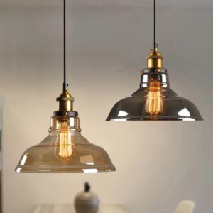 Đèn thả thủy tinh bàn ăn, quán cafe hiện đại đui đồng THCN 67