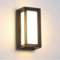Đèn gắn tường ngoài trời hình hộp chữ nhật hiện đại VNT-659