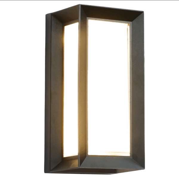 Đèn gắn tường ngoài trời hình hộp chữ nhật hiện đại VNT-659