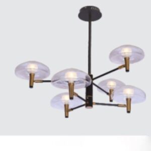 Đèn chùm thả hiện đại đầu nấm thủy tinh CH8056