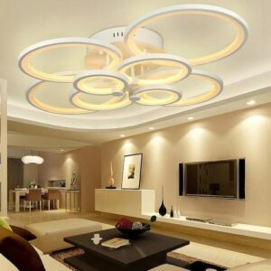 Đèn ốp trần Mica hiện đại 8 cánh MO - 901