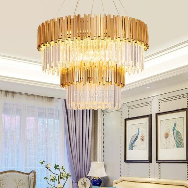 Đèn chùm pha lê hiện đại TH873