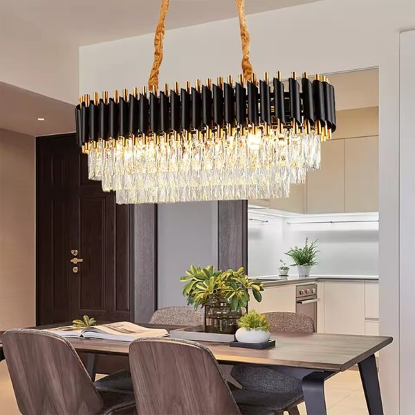Đèn chùm pha lê hiện đại TH8042