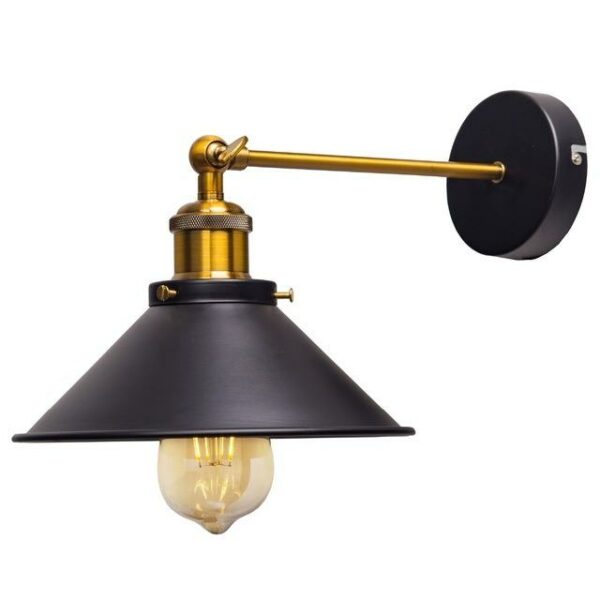 Đèn gắn tường kiểu công nghiệp hình phễu VT.01