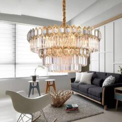 Đèn chùm pha lê hiện đại TH8052