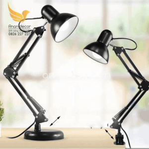 Đèn bàn | Đèn kẹp bàn hiện đại thân đen pixar DB-513