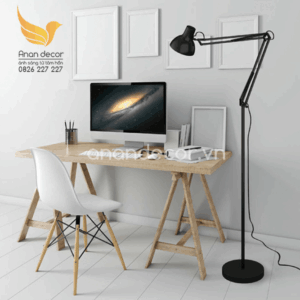 Đèn cây hiện đại pixar thân đen DC - 519Đ