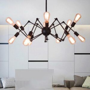 Đèn chùm chân nhện công nghiệp 12 bóng TTK.21-12