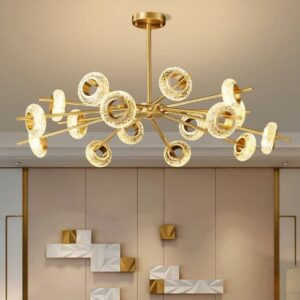 Đèn chùm thả hiện đại thả nhiều vòng Led DY3819/16