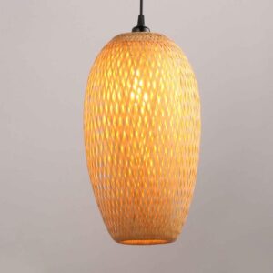 Đèn thả mây tre đan nghệ thuật đồng quê mộc mạc VR-9024