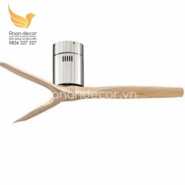 Quạt trần trang trí hiện đại cánh gỗ Vifa 18
