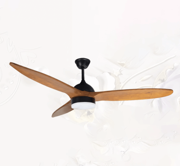 Quạt trần đèn trang trí hiện đại cánh gỗ QVifa - 15