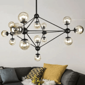Đèn chùm kiểu công nghiệp 15 bóng THCN-102