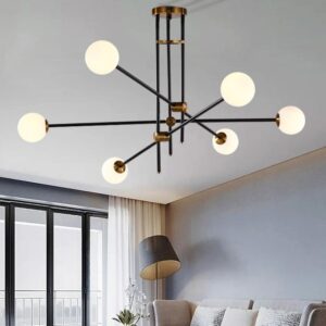 Đèn chùm thả hiện đại 6 bóng TTK.06-6