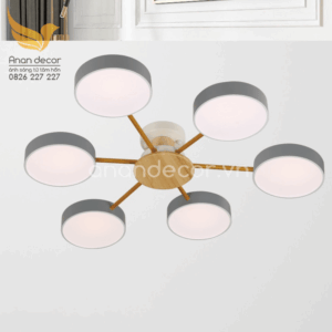 Đèn chùm hiện đại ốp trần 8056/6