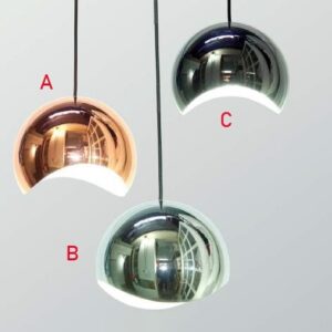 Đèn thả hiện đại  TCF.42 Hồng-Bạc-Đen