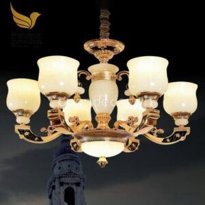 Đèn chùm cổ điển hợp kim  C-97/6