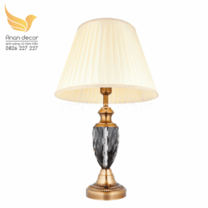 Đèn bàn thân vàng đá ngọc DB 8837