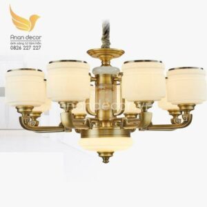 Đèn chùm cổ điển hợp kim  C-157/6
