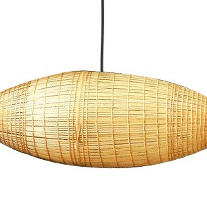 Đèn thả mây tre đan nghệ thuật đồng quê mộc mạc TL 103