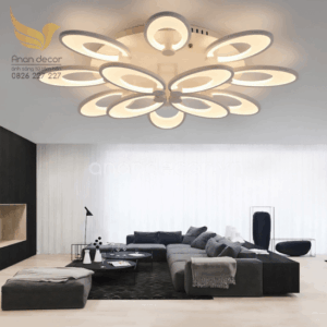Đèn ốp trần hiện đại  MO-906/12 cánh