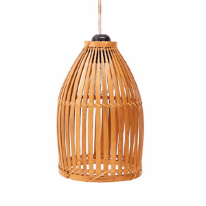 Đèn thả mây tre đan nghệ thuật đồng quê mộc mạc MT06