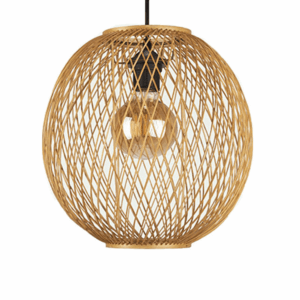 Đèn thả mây tre đan nghệ thuật đồng quê mộc mạc MT 41