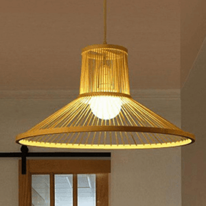 Đèn thả mây tre đan nghệ thuật đồng quê mộc mạc TP 1022