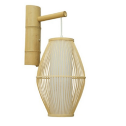 Đèn thả mây tre đan nghệ thuật đồng quê mộc mạc MT 44