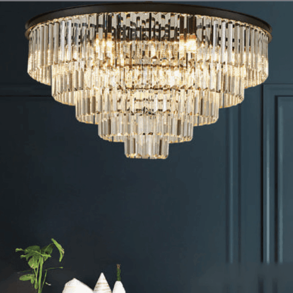 Đèn ốp trần pha lê cao cấp   MO-1172-21