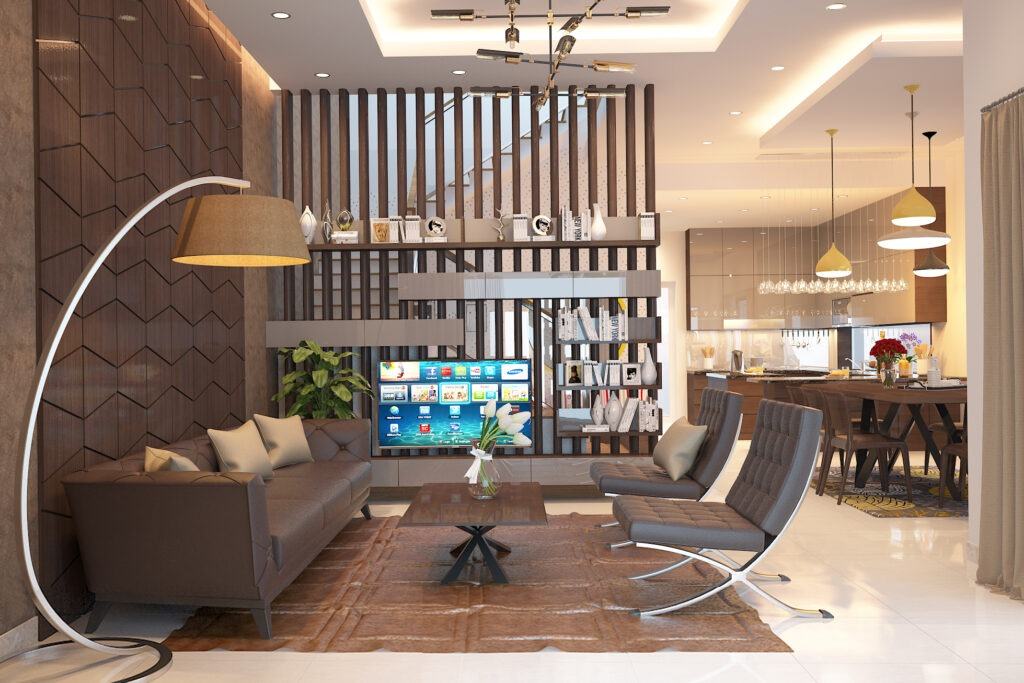 Nguyên tắc bố trí ánh sáng trong nội thất công trình nhà ở