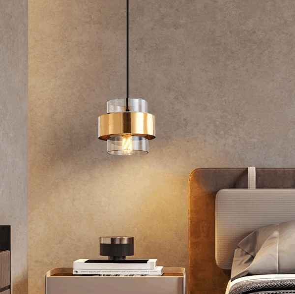 Đèn thả hợp kim thủy tinh THCN 247