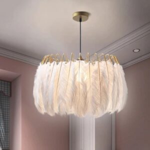 Đèn thả lông vũ hiện đại NTP-58