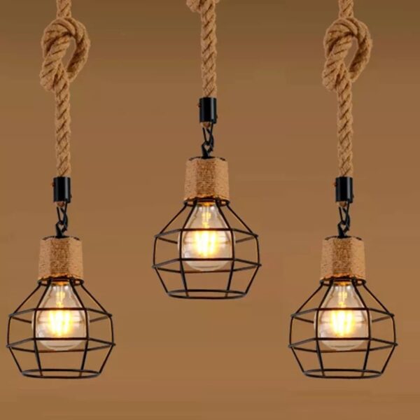 Đèn thả hợp kim dạng dây thừng T93D-DT