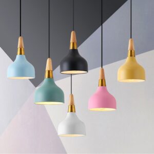 Đèn thả đuôi gỗ DR-22