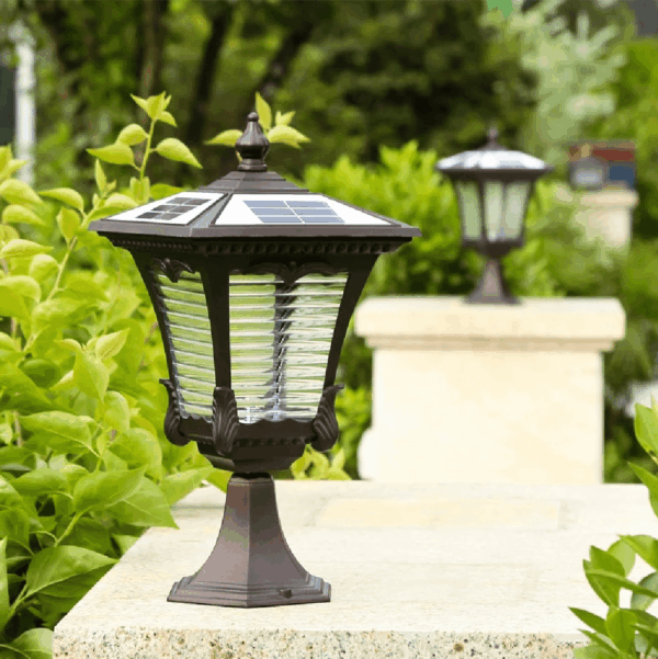 Đèn trụ cổng năng lượng mặt trời ZXA-053