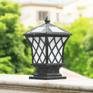 Đèn trụ cổng năng lượng mặt trời A3014D