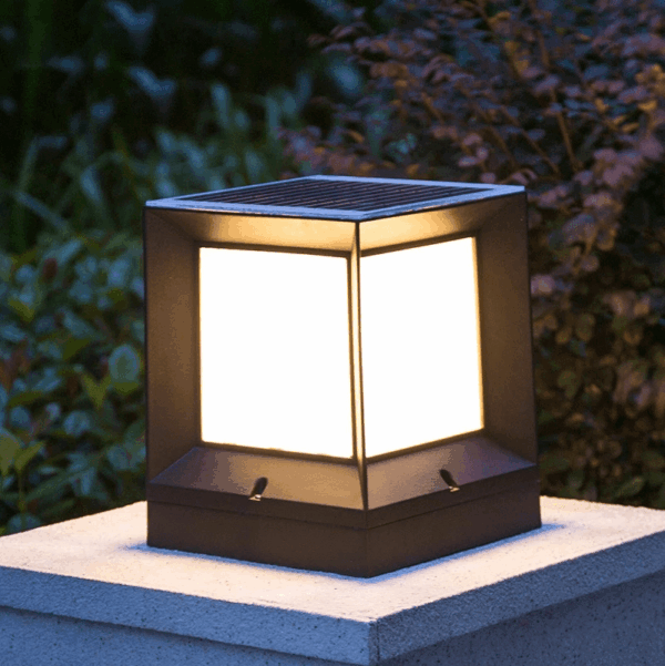 Đèn trụ cổng năng lượng mặt trời TD-07-18
