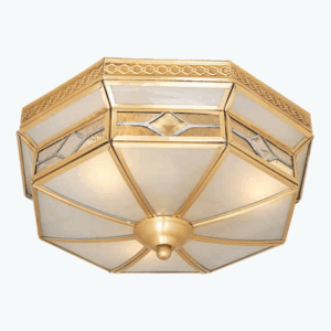 Đèn ốp trần đồng cổ điển NM 013