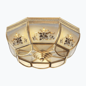 Đèn ốp trần đồng cổ điển NM 2211