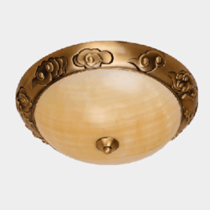 Đèn ốp trần đồng cổ điển MD 8636
