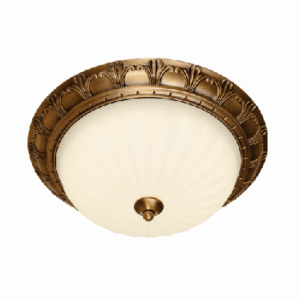 Đèn ốp trần đồng cổ điển MD 8644