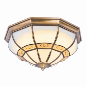 Đèn ốp trần đồng cổ điển MD 1074