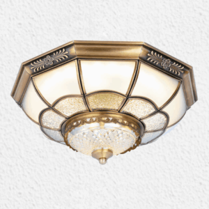 Đèn ốp trần đồng cổ điển MD 1075