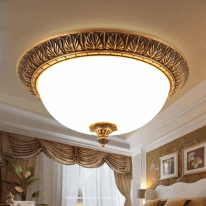 Đèn ốp trần đồng cổ điển MD 2003