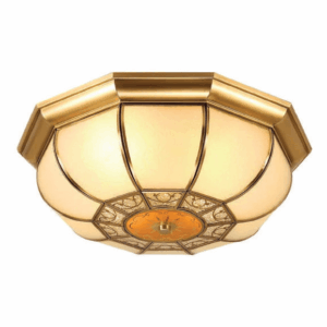 Đèn ốp trần đồng cổ điển OD-686-21
