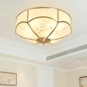 Đèn ốp trần đồng cổ điển OD-696