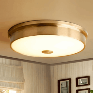 Đèn ốp trần đồng cổ điển OD-694-1