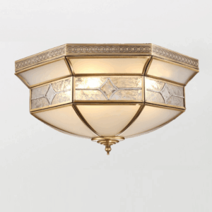 Đèn ốp trần đồng cổ điển OD-710