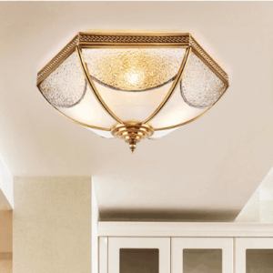 Đèn ốp trần đồng cổ điển OD-711